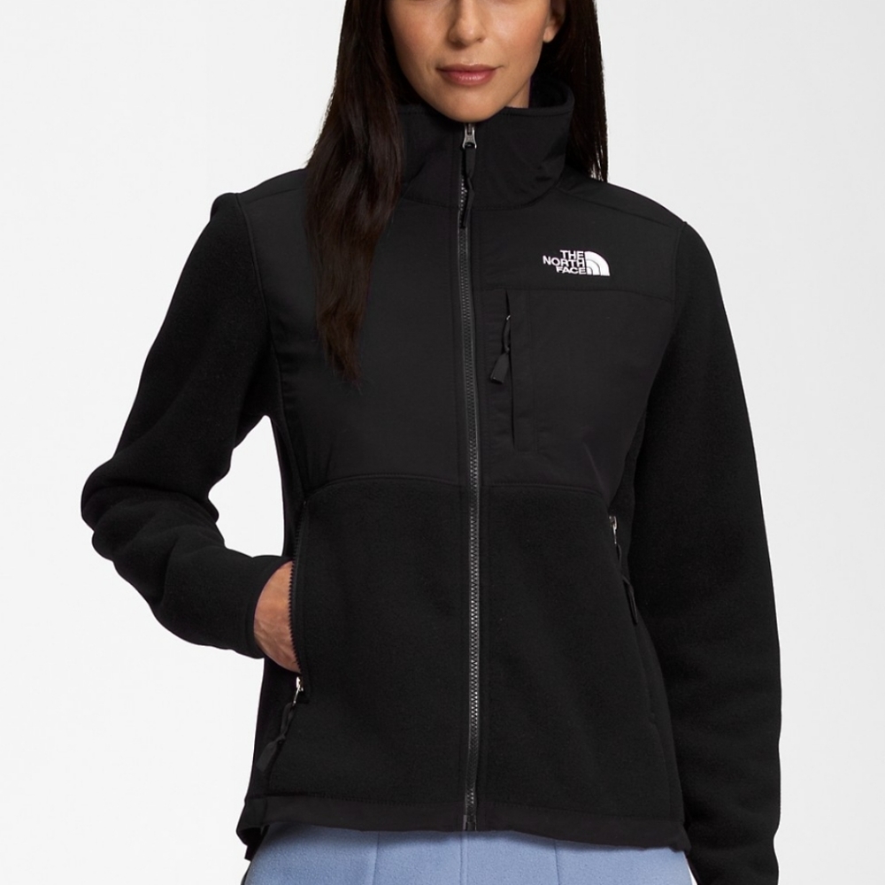 Women's Black The North Face Fleece Denali